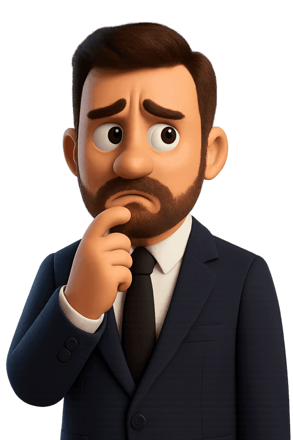 concerned bussinessman avatar